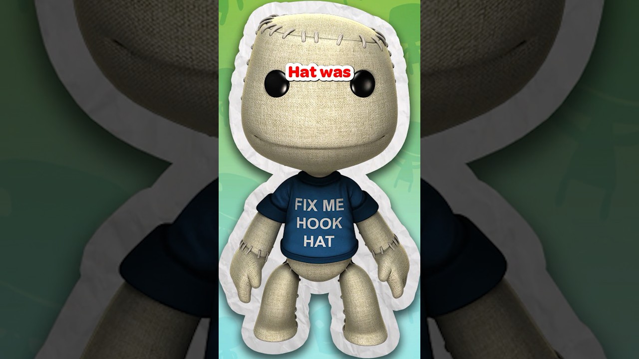 LittleBigPlanet 3 Fix Me Hook Hat Shirt