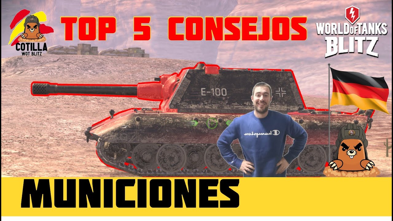 Top 5 Consejos Como usar Munici&oacute;n World of Tanks Blitz en Espa&ntilde;ol | Tutorial | C&oacute;mo usar explosivas