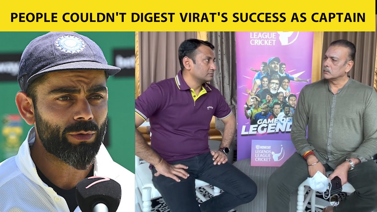 EXCLUSIVE: Shastri: Some people couldn't digest Virat's success as captain |  SPORTS TODAY