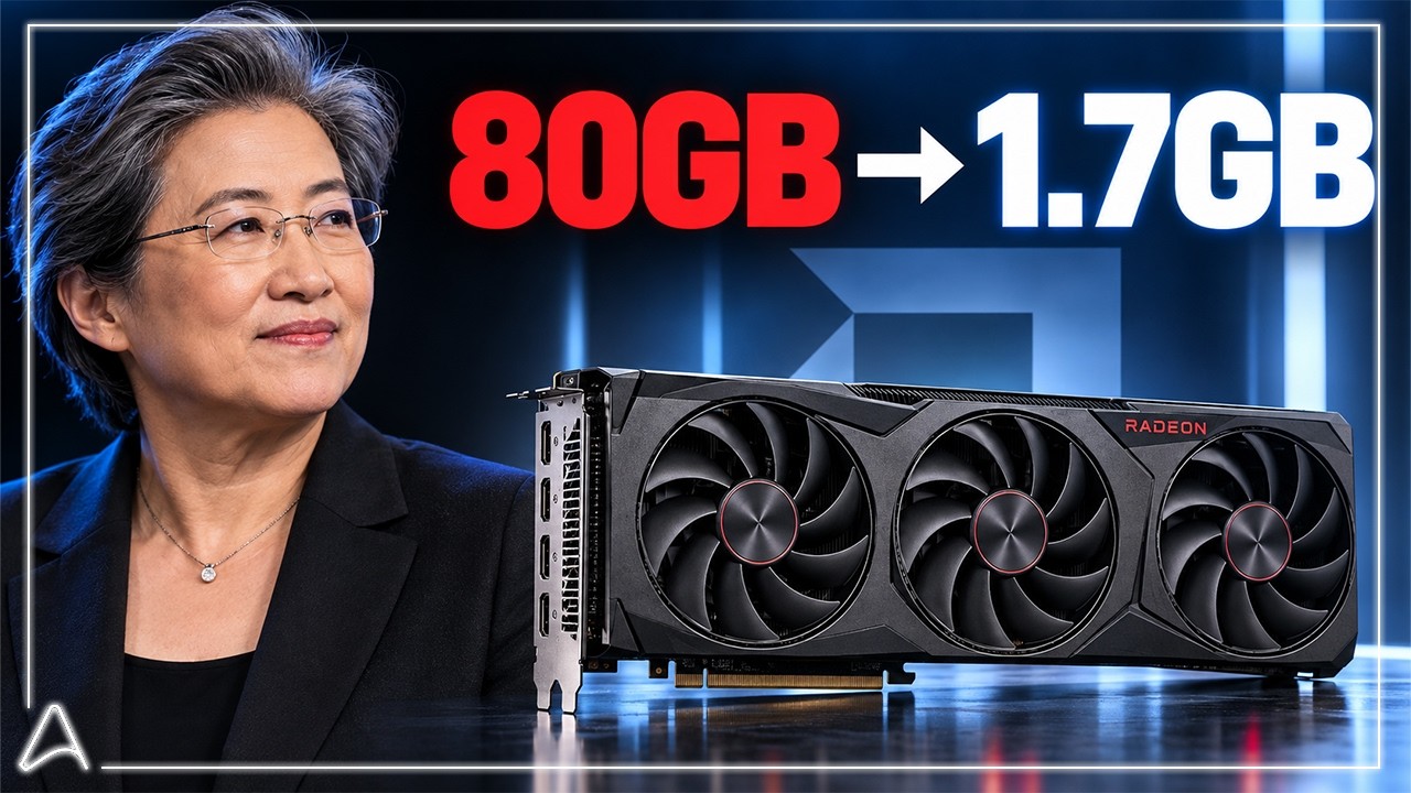 AMD Extracted 80GB VRAM Performance From a 1.7GB GPU - NVIDIA is TERRIFIED!