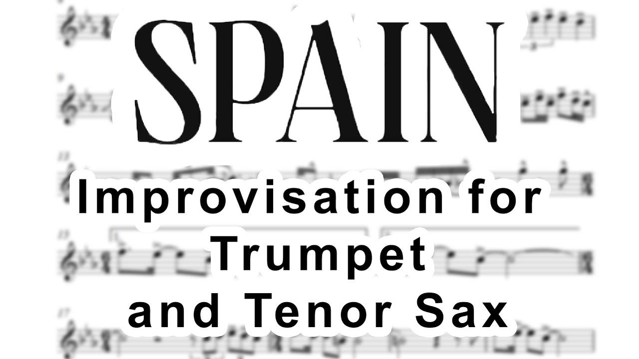 Spain IMPROVISATION for TRUMPET and TENOR SAX (feat. D. Faustov)