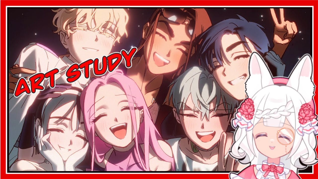 【Art Study Stream】Let's Learn The Alien Stage Art Style(Qmeng)