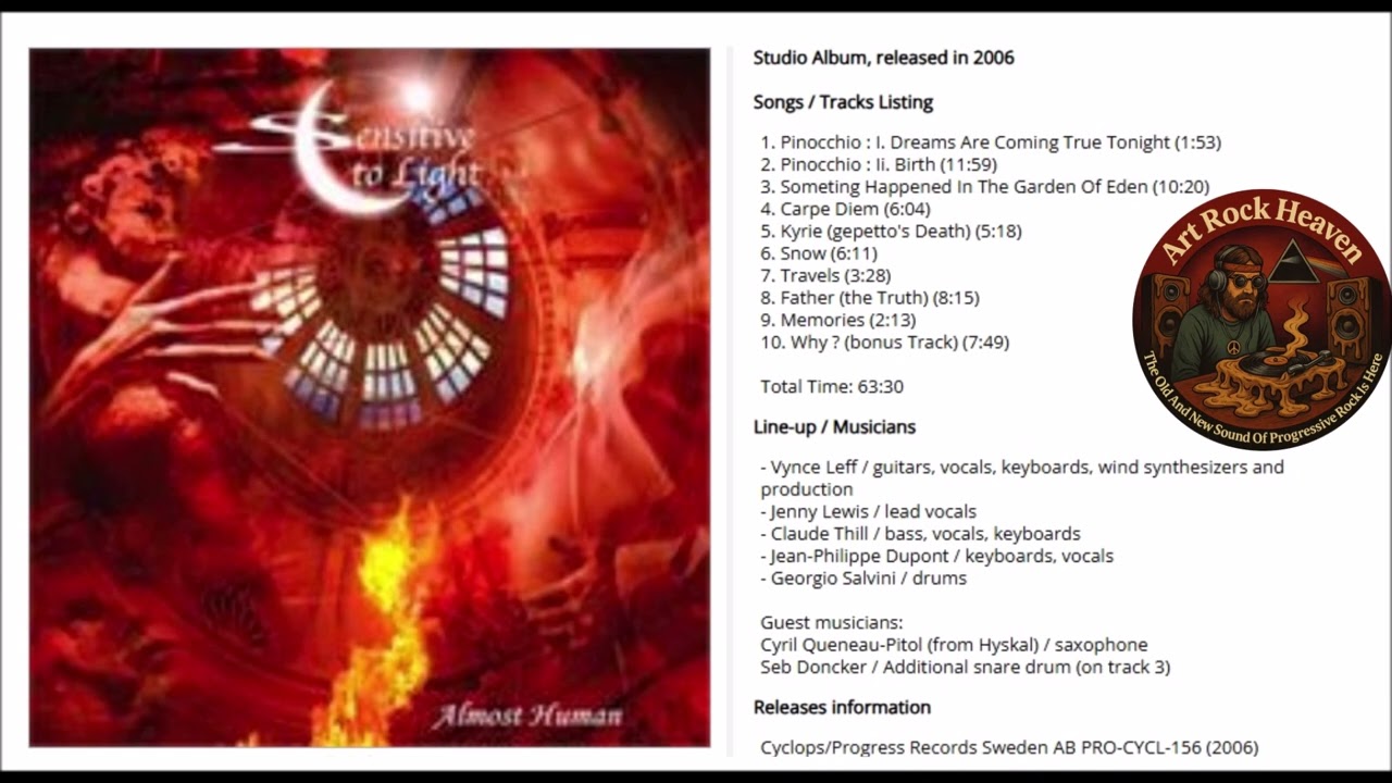 Sensitive To Light(France)-Almost Human(2006)-Father (the Truth), (Symphonic Prog)