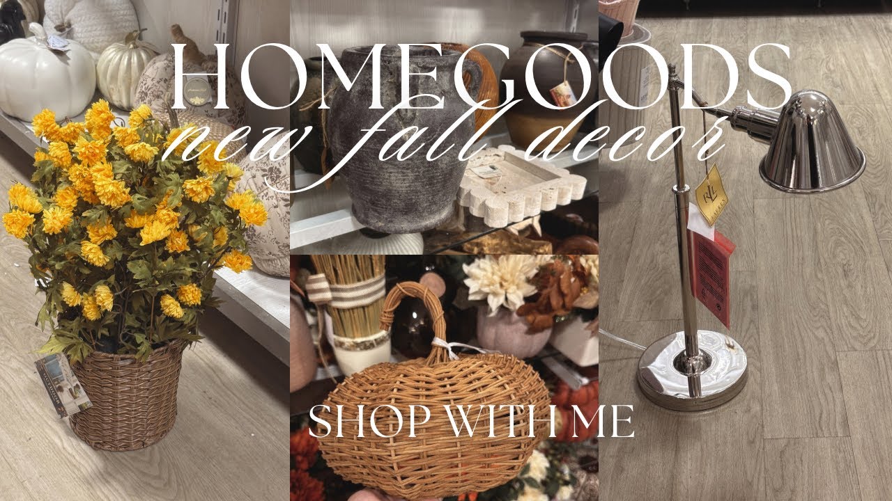 Шопинг в HomeGoods: новый осенний декор 2026 | Доступные находки в дизайнерском стиле
