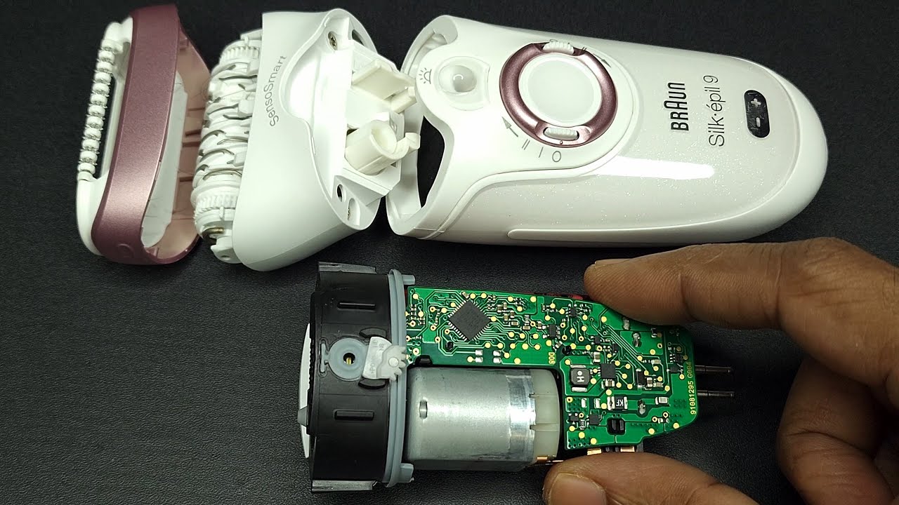 Braun Silk-Epil 9 Epilator - Disassembly/Battery Replacement/Repair