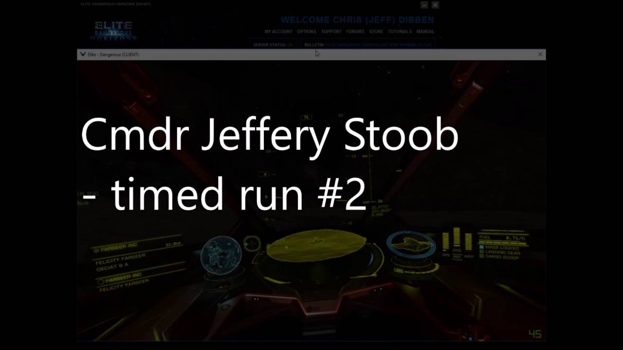 Nullus Anxietas   6 Aug   Cmdr Stoob timed run