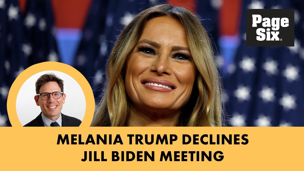 Here's why Melania Trump won't meet with Jill Biden at the White House
