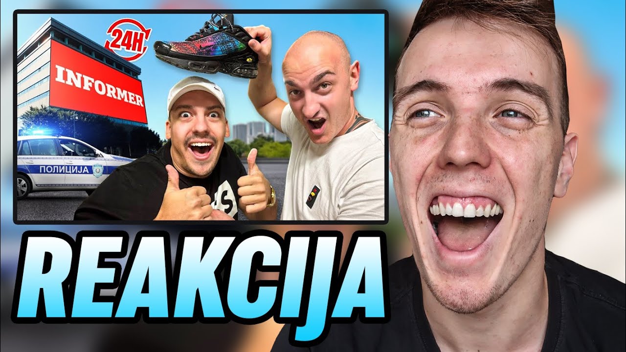 CHODA REAKCIJA NA BAKA PRASE - PROVEO SAM 24h SA DESINGERICOM *uhapsili ga*