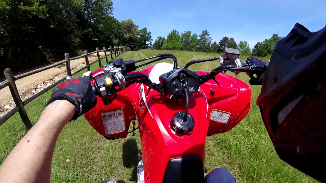 Trx 400x Honda first ride