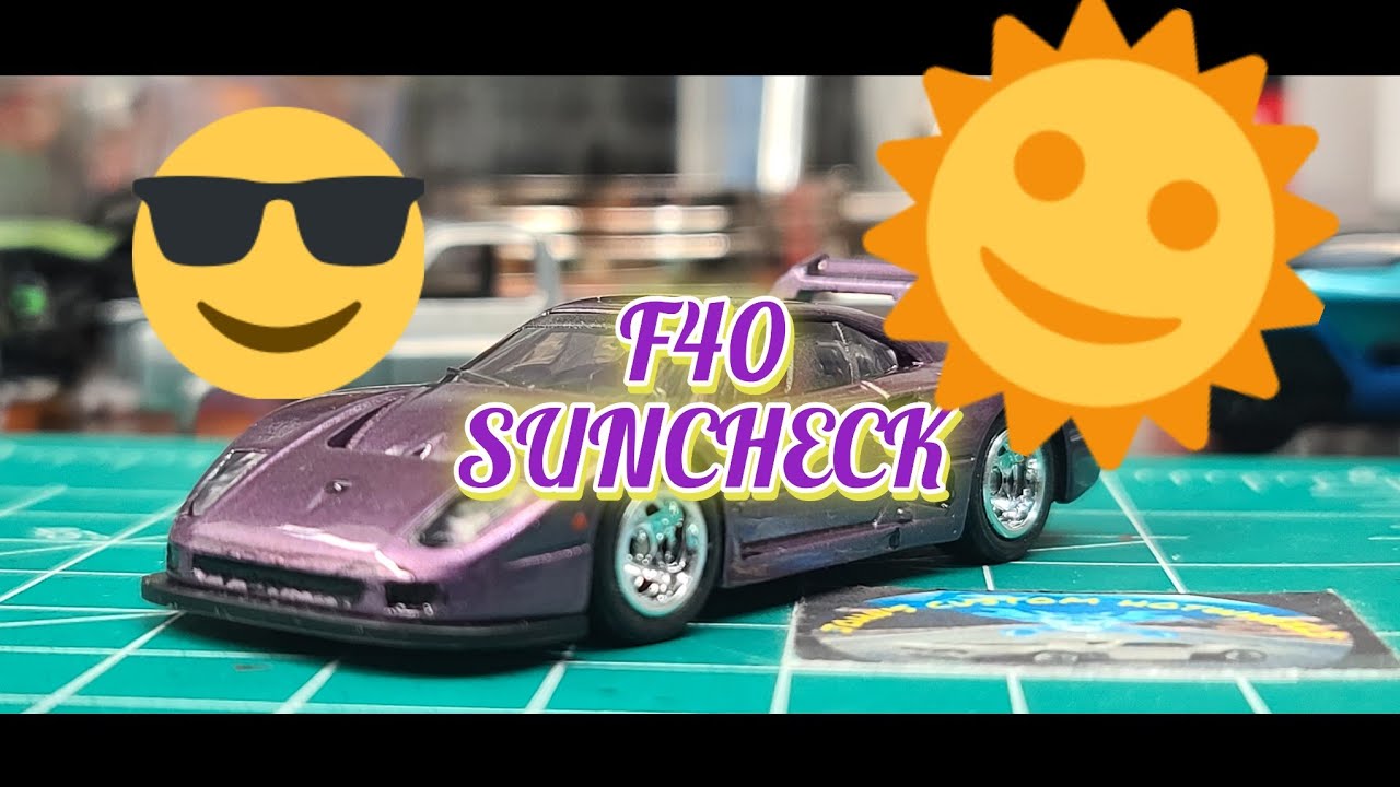 Custom Ferrari F40 SUNCHECK