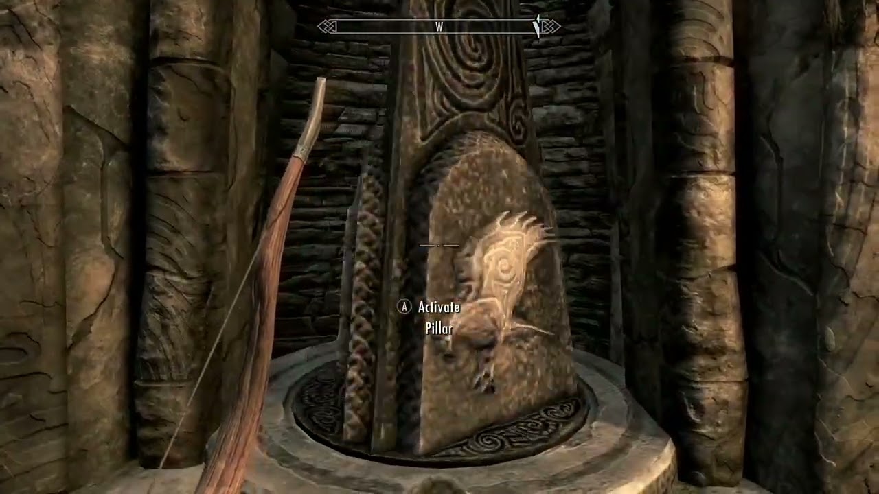 How to get through the gate in Bleak Falls Barrow | Skyrim Tips