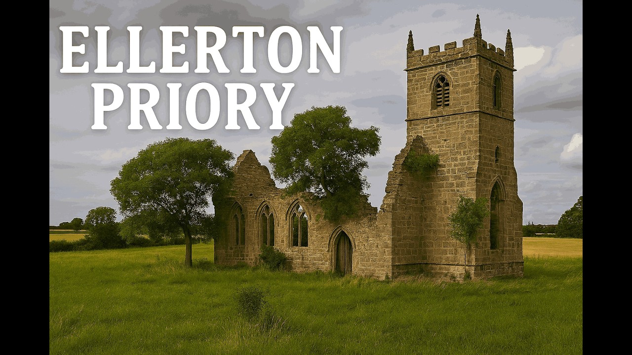 Ellerton Priory in Swaledale | Founded in the region of Henry II (1154-89) | 4K Cinematic View