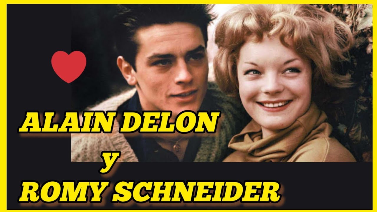 ALAIN DELON Y ROMY SCHNEIDER ❤️