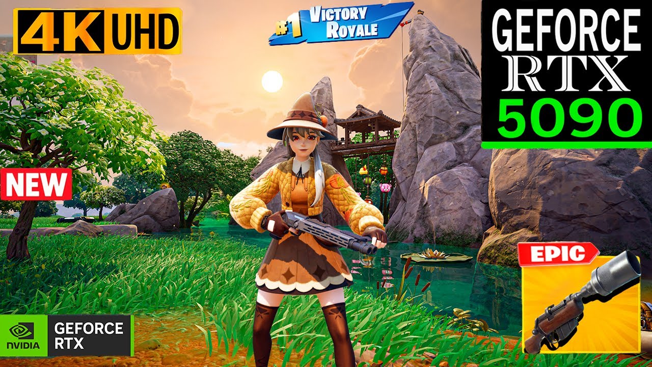 Fortnite Lexa Hexbringer Skin Gameplay | RTX 5090 4K Max Graphics + Chapter 6 Season 3
