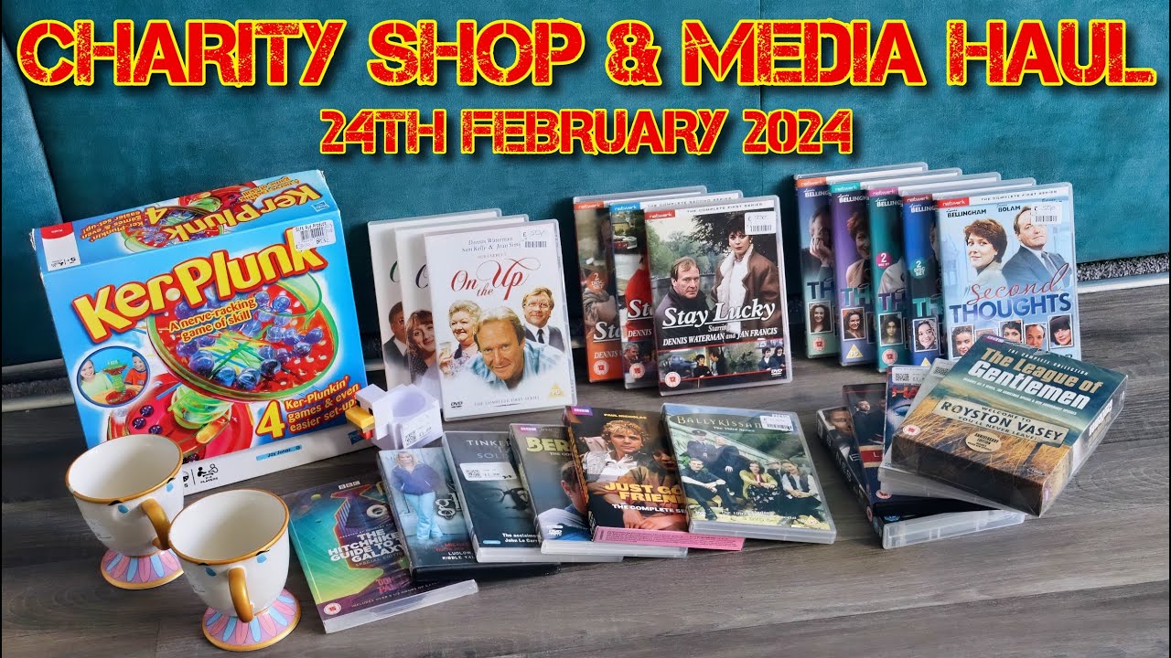 Charity Shop Haul (24th Feb 2024) DVD PHYSICAL MEDIA JACKPOT / Games / Disney (eBay UK Reselling)