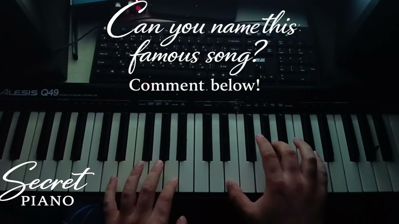 Can You Guess This Famous Song? Secret Piano – 1 Min