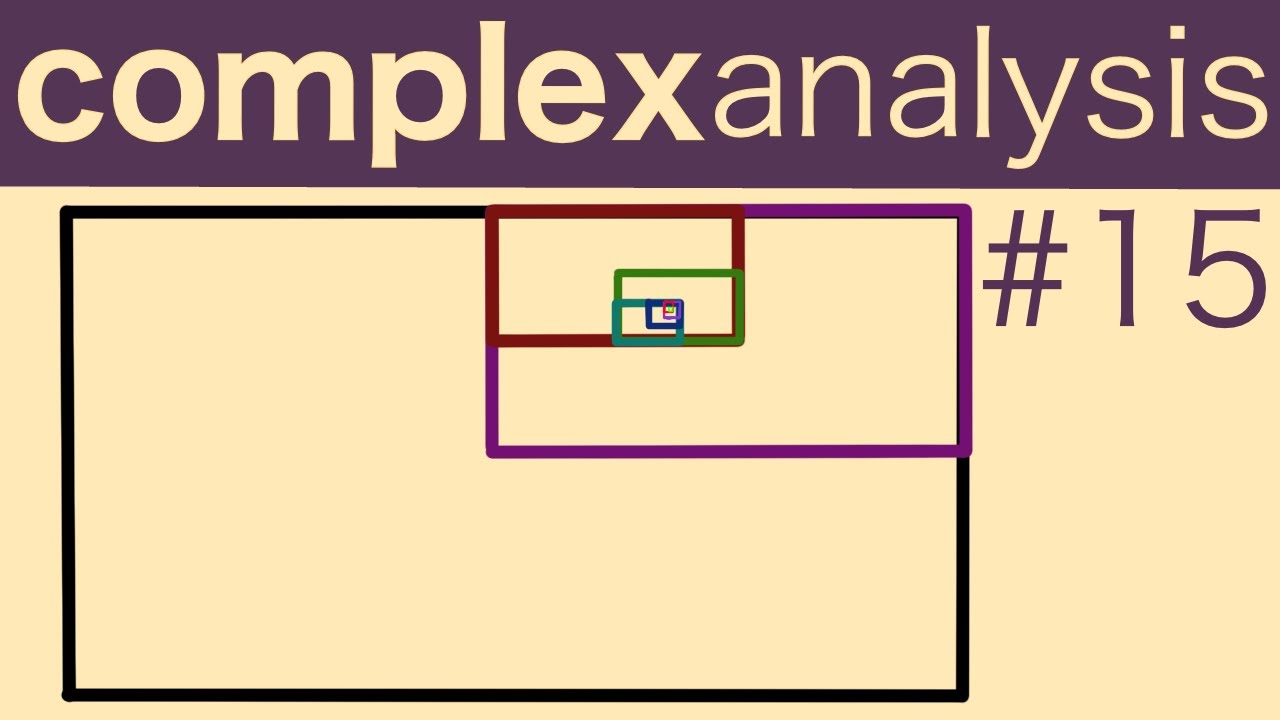 The Complex Green's Theorem -- Complex Analysis 15