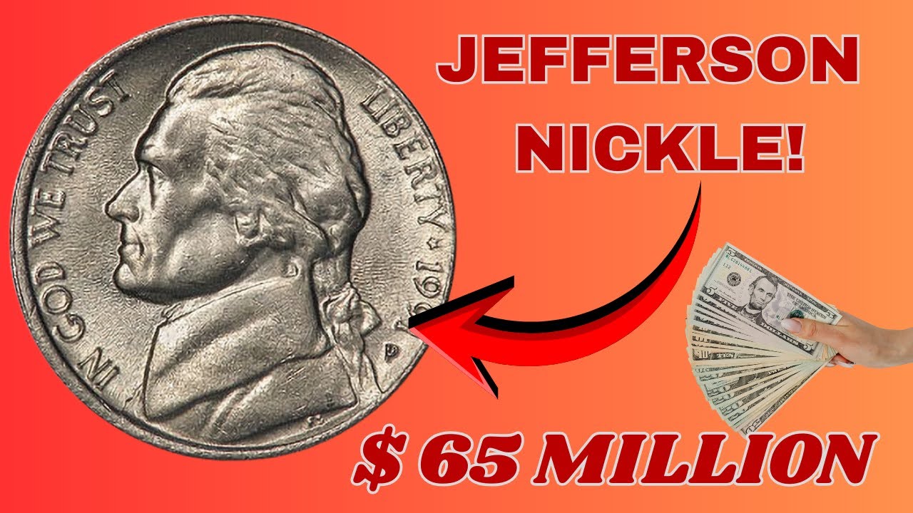 Super Rare 1991-P Jefferson Nickel Worth Millions! Lucky Owners Only - Still in Circulation!