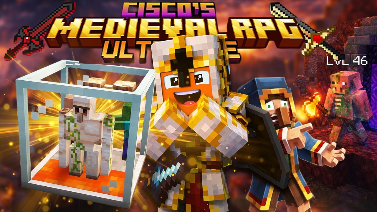 Wyprawa do NETHERU sprawiła, że nie czuję się już SILNY🤣 Cisco's Medieval RPG ULTIMATE odc. 5