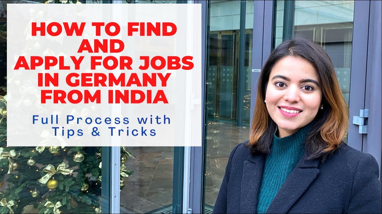 Apply for jobs in Germany from India|Job Search in Germany Complete Process with Tips and Tricks