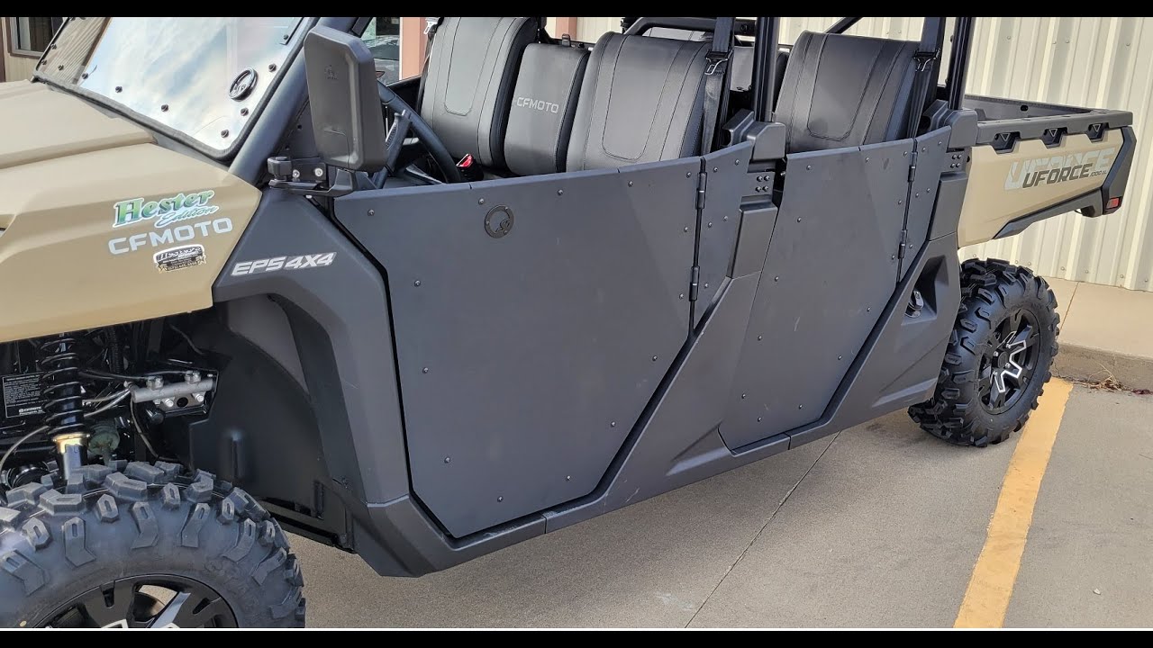 Product Review: Super ATV 1/2 Doors on CFMoto U-Force 1000XL (Crew)