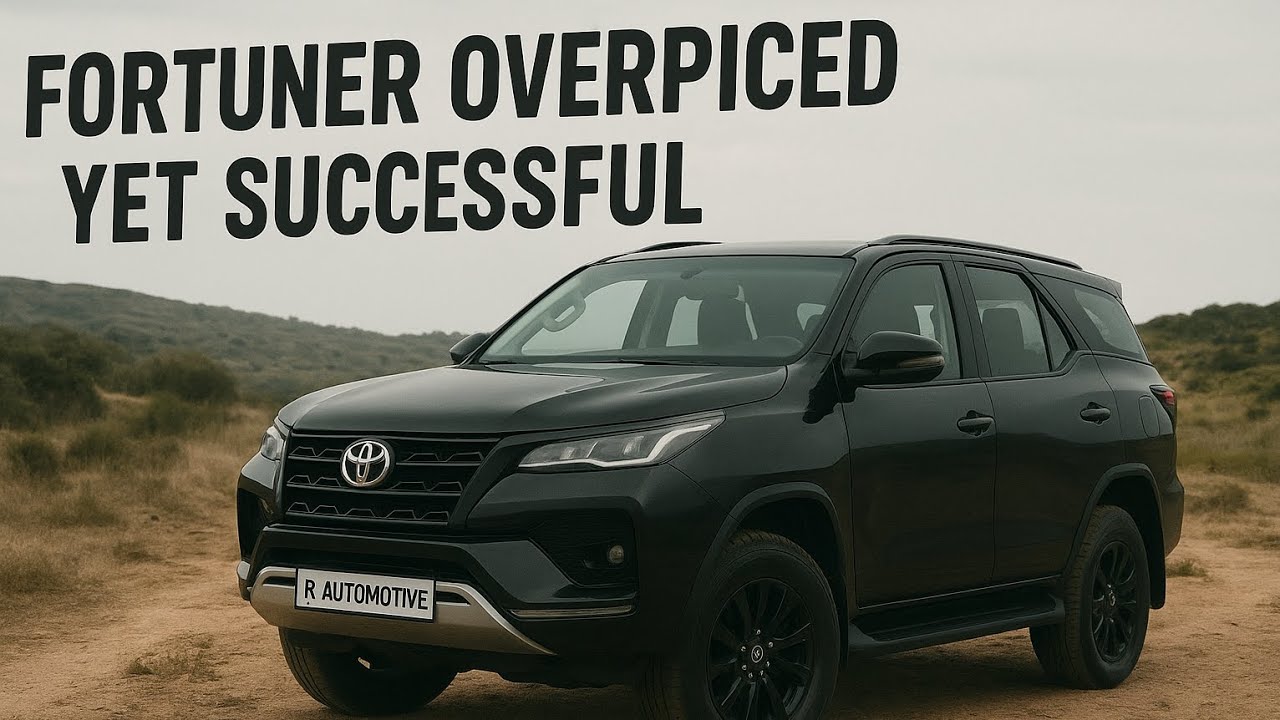 TOYOTA FORTUNER overpriced yet successful..| kind of case study | R M automotive 