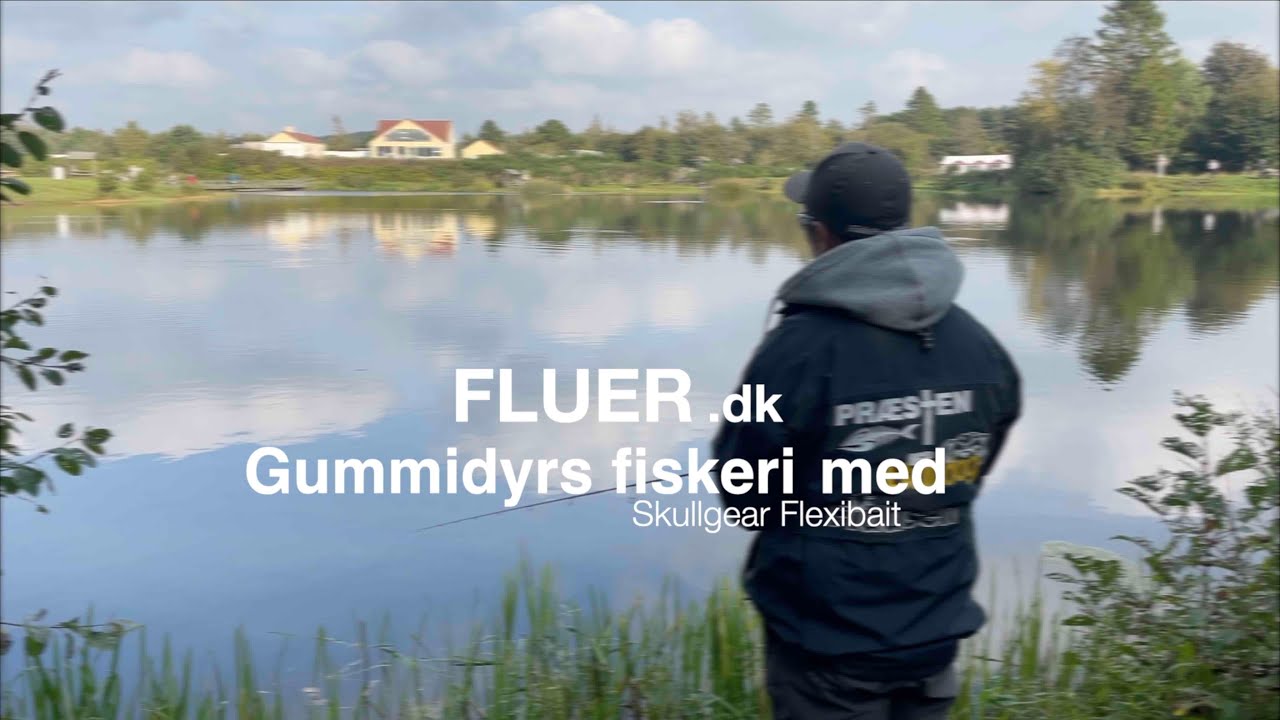 Fluer.dk - Put & Take fiskeri, Fyelmose med test af Skullgear Flexibait gummidyr