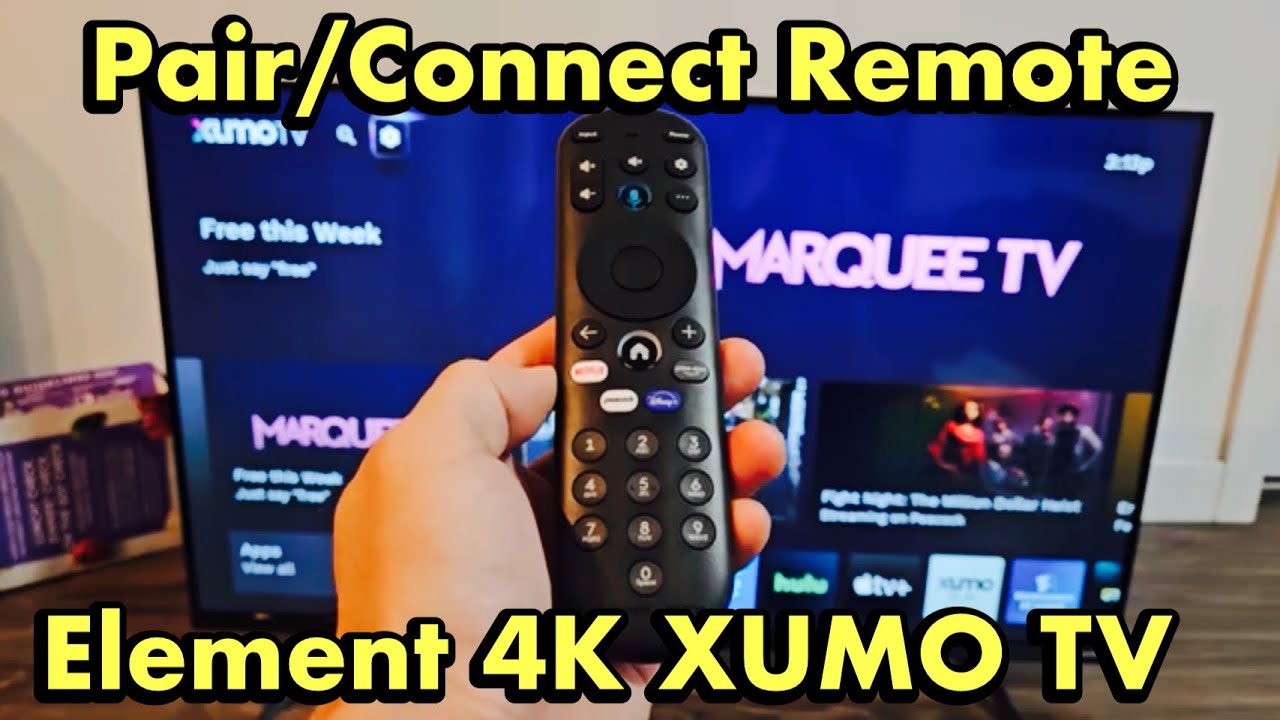 Телевизор Element 4K Smart Xumo: как подключить пульт дистанционного управления