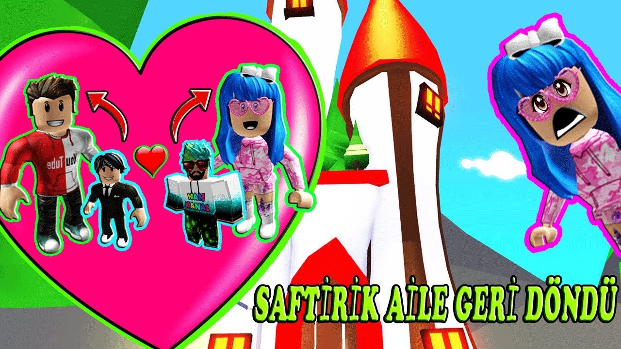 SAFTİRİK AİLE GERİ D&Ouml;ND&Uuml; ! YARAMAZ &Ccedil;OCUK HAN AŞIK MI OLDU ? [HİKAYE] | ROBLOX ADOPT ME