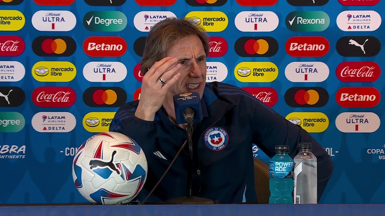 Conferencia de prensa Ricardo Gareca post Argentina 1-0 Chile, Copa América 2024