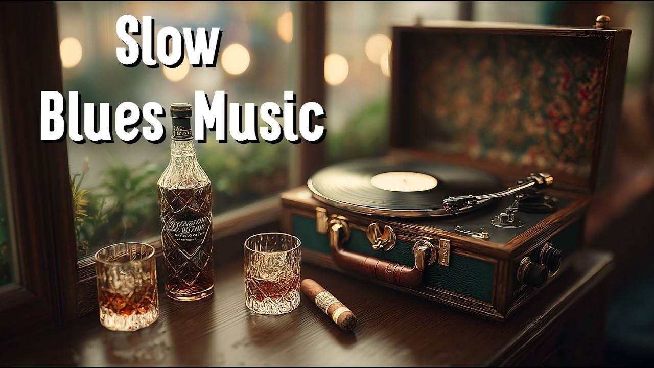 Slow Blues Music | Last Call at the Delta | 2 Hours to Calm Down