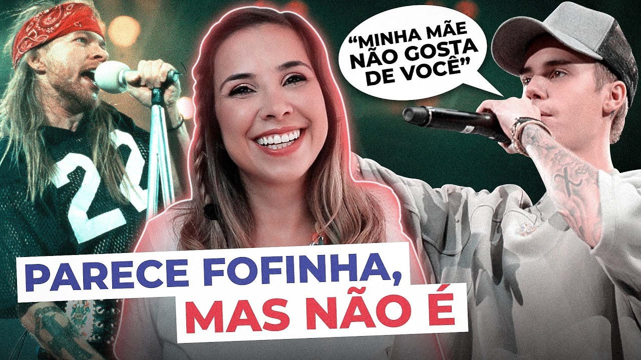 5 músicas que PARECEM fofinhas, mas NÃO SÃO | Inglês com Música