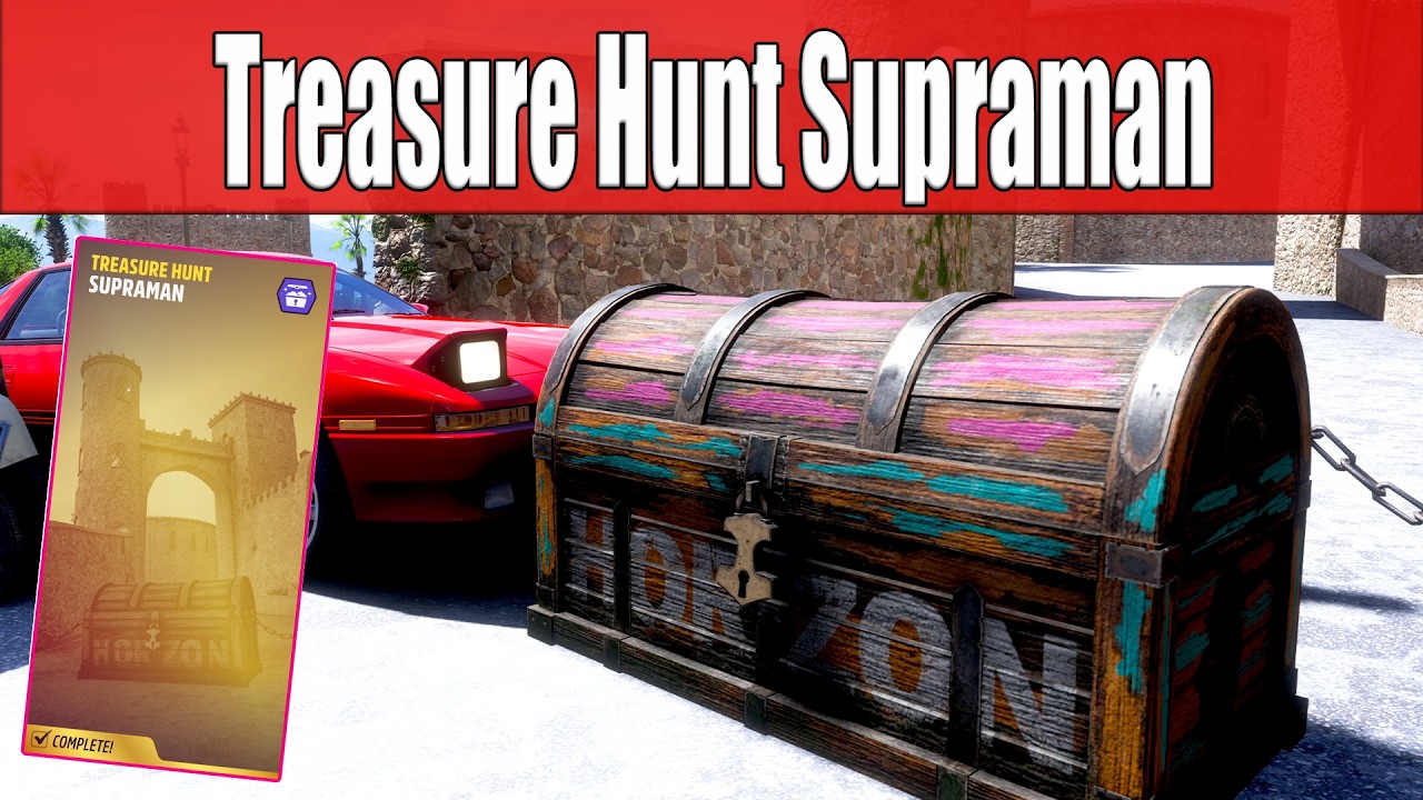 Forza Horizon 5 Treasure Hunt Supraman - Is it a bird Is it a plane No it's Supraman