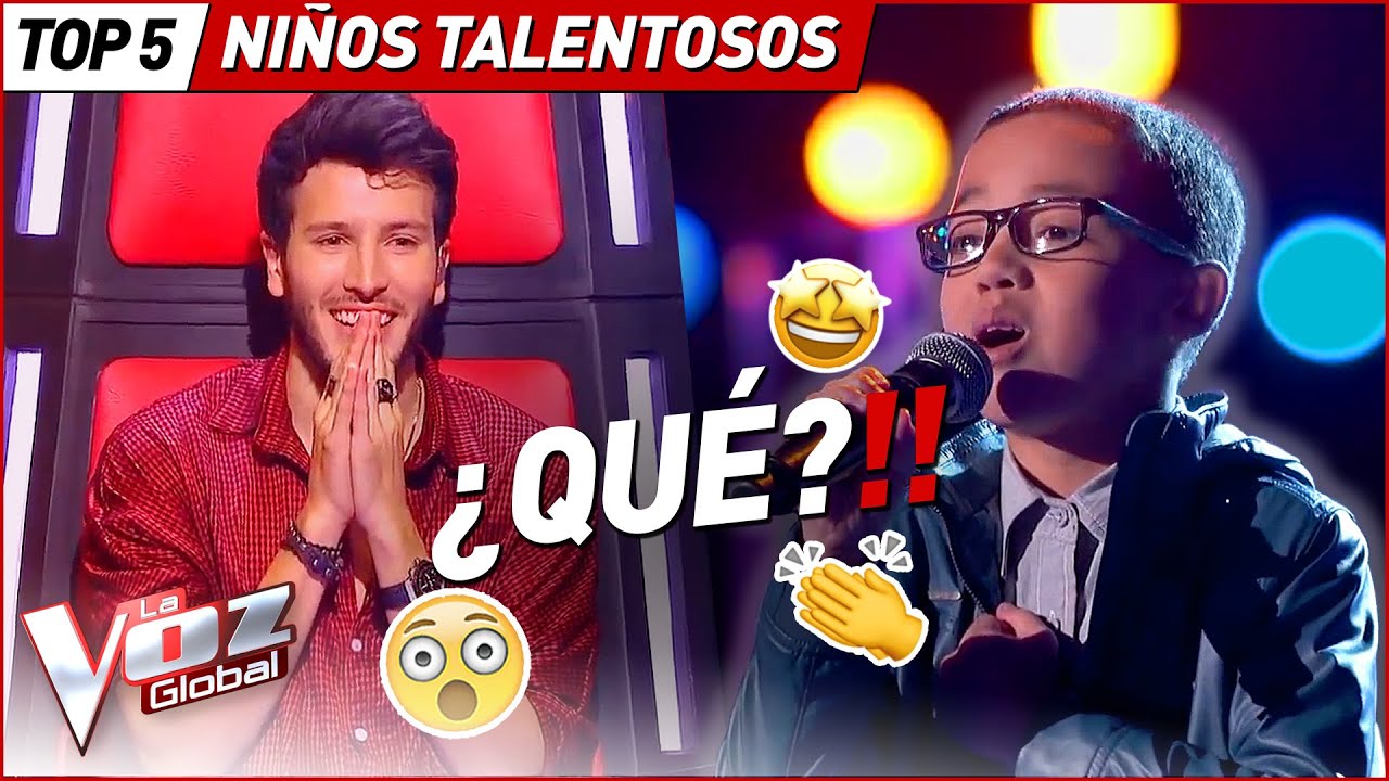 Los niños con MÁS TALENTO sorprenden a los coaches en La Voz Kids