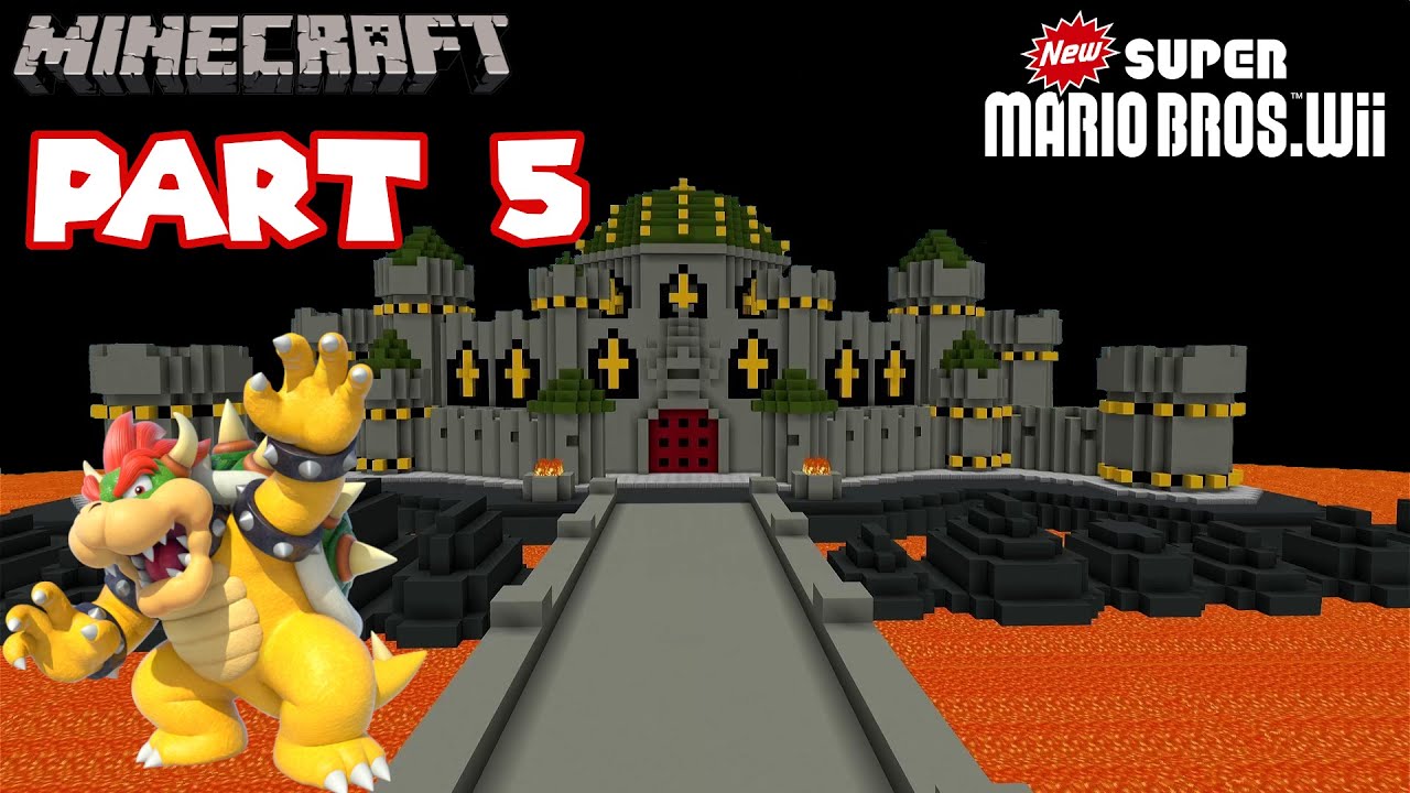 Minecraft: Bowser's Castle Tutorial - Part 5