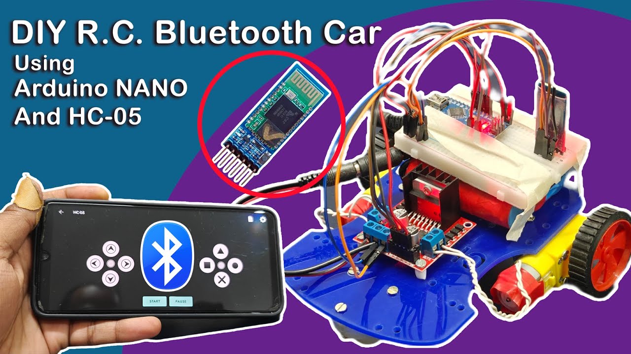 How I made DIY Bluetooth RC Car in Easy Steps to Build at Home! Tutorial by WTC  