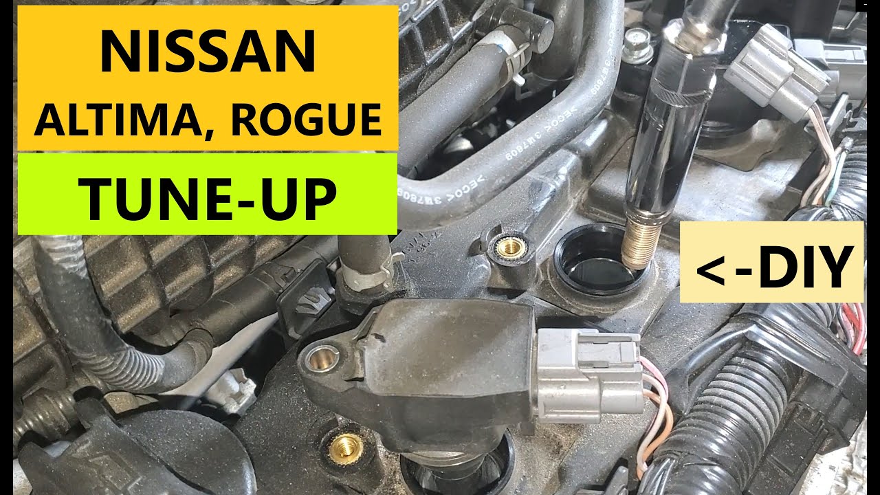 2013-2020 Nissan Altima Nissan Rogue Tuneup (2.5L 4cyl) P0300 P0301 P0302 P0303 P0304 P0352 - DIY