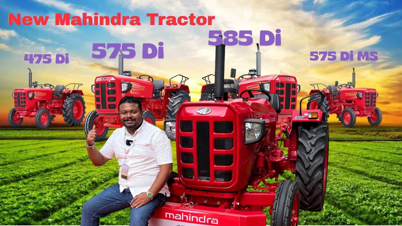 New Mahindra Tractor 2025 Model 575Di / 585 Di / 475 Di