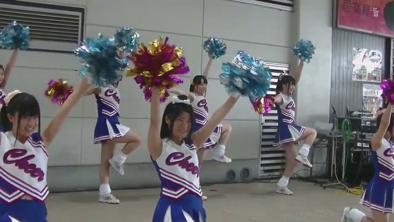 高松中央高校チア部チアダンスパフォーマンス