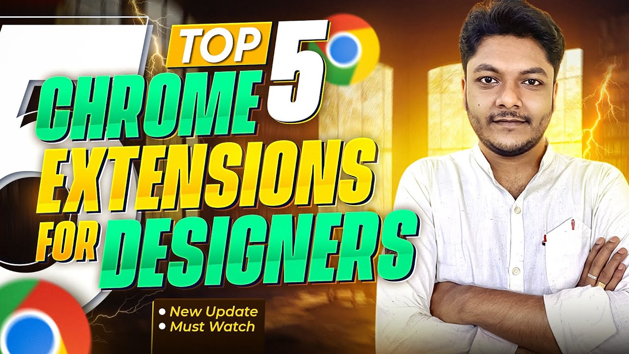 5 Best Chrome Extensions for designers🔥Must Watch I Every Designer Needs
