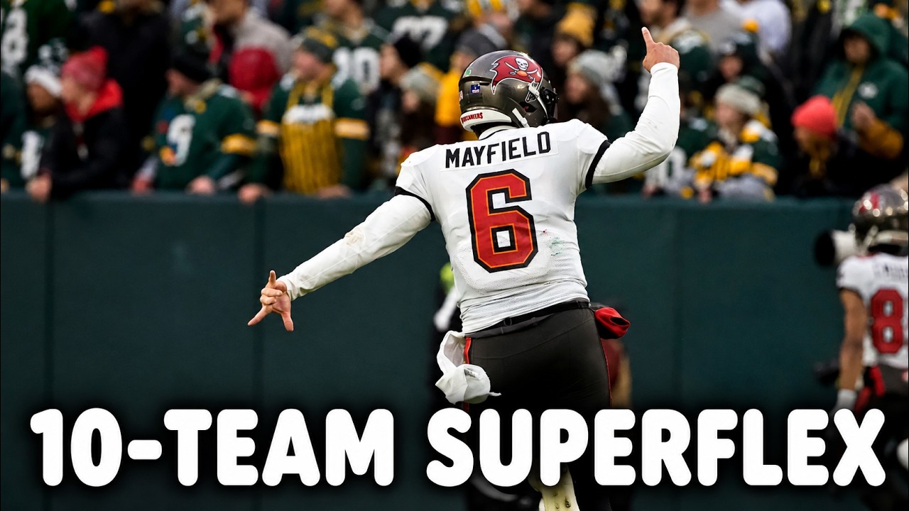10-Team Superflex Mock Draft 2026 | Complete Draft Strategy