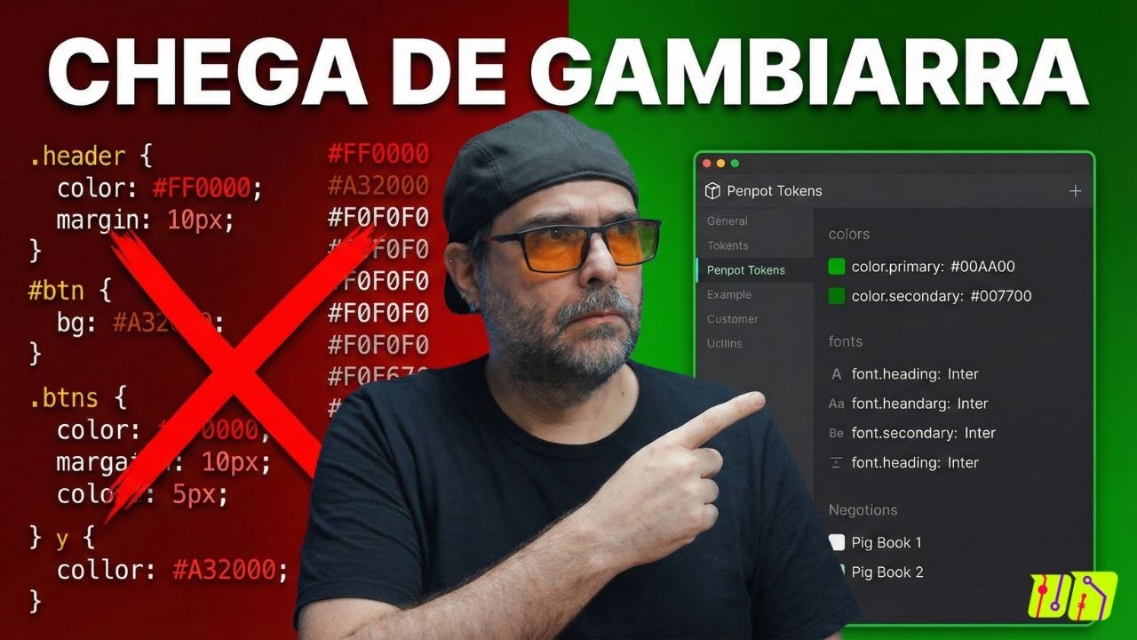 Fim do Retrabalho: Design Tokens no Penpot (Guia Definitivo)