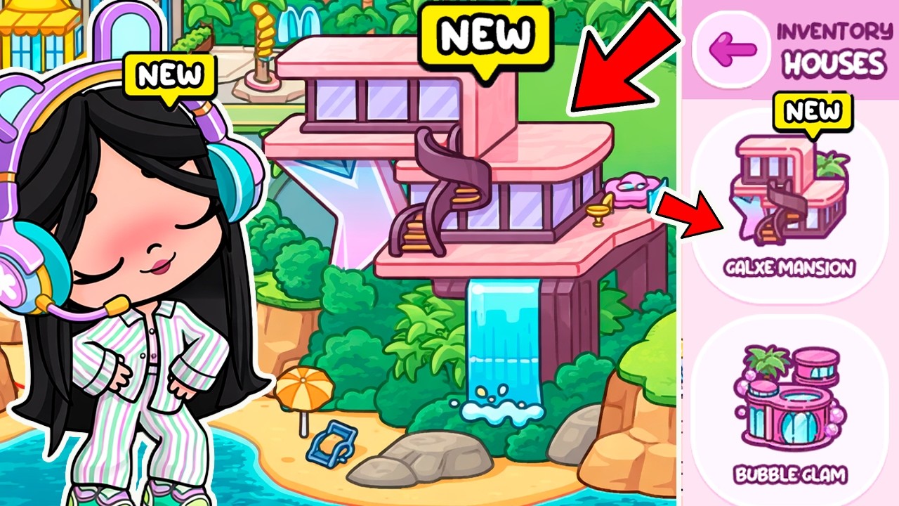 ¡COMO DESBLOQUEAR LA NUEVA MANSION GALXE ⭐!! NUEVA ACTUALIZACION en AVATAR WORLD *NALA💞