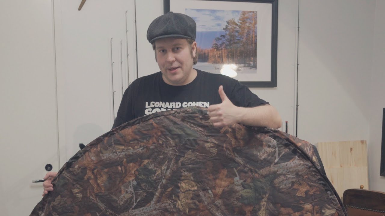 Kuvauspiilon / teltan unboxaus ja ensifiilikset | Luontokuvaus