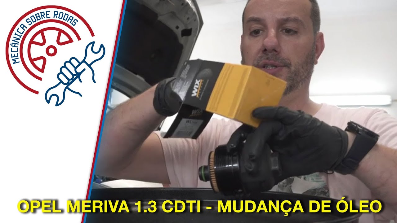 Opel Meriva 1.3 Cdti - Mudança de óleo e filtro | João Cruz