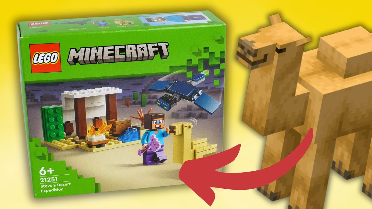 WIELBŁĄD 🐪 LEGO MINECRAFT 21251 / RECENZJA