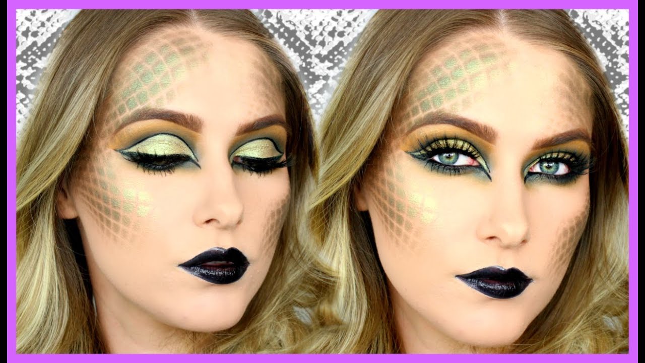 Урок на Хэллоуин: Медуза/Королева Змей! 🐍 | shivonmakeupbiz