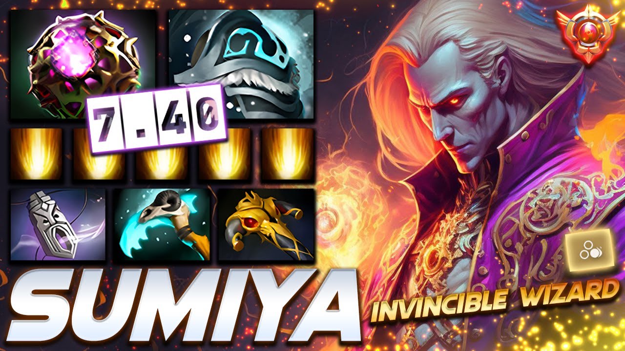 [7.40] SumiYa Invoker - Dota 2 Pro Gameplay [Watch & Learn]