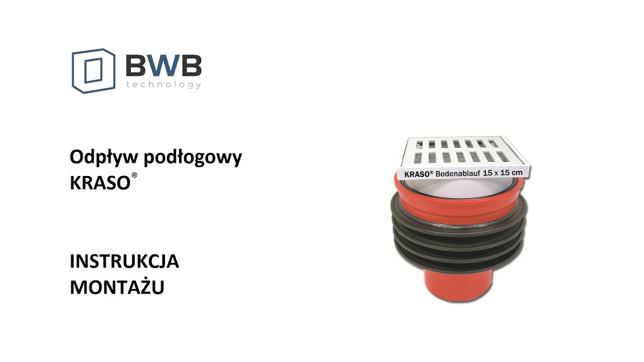 Odpływ podłogowy KRASO