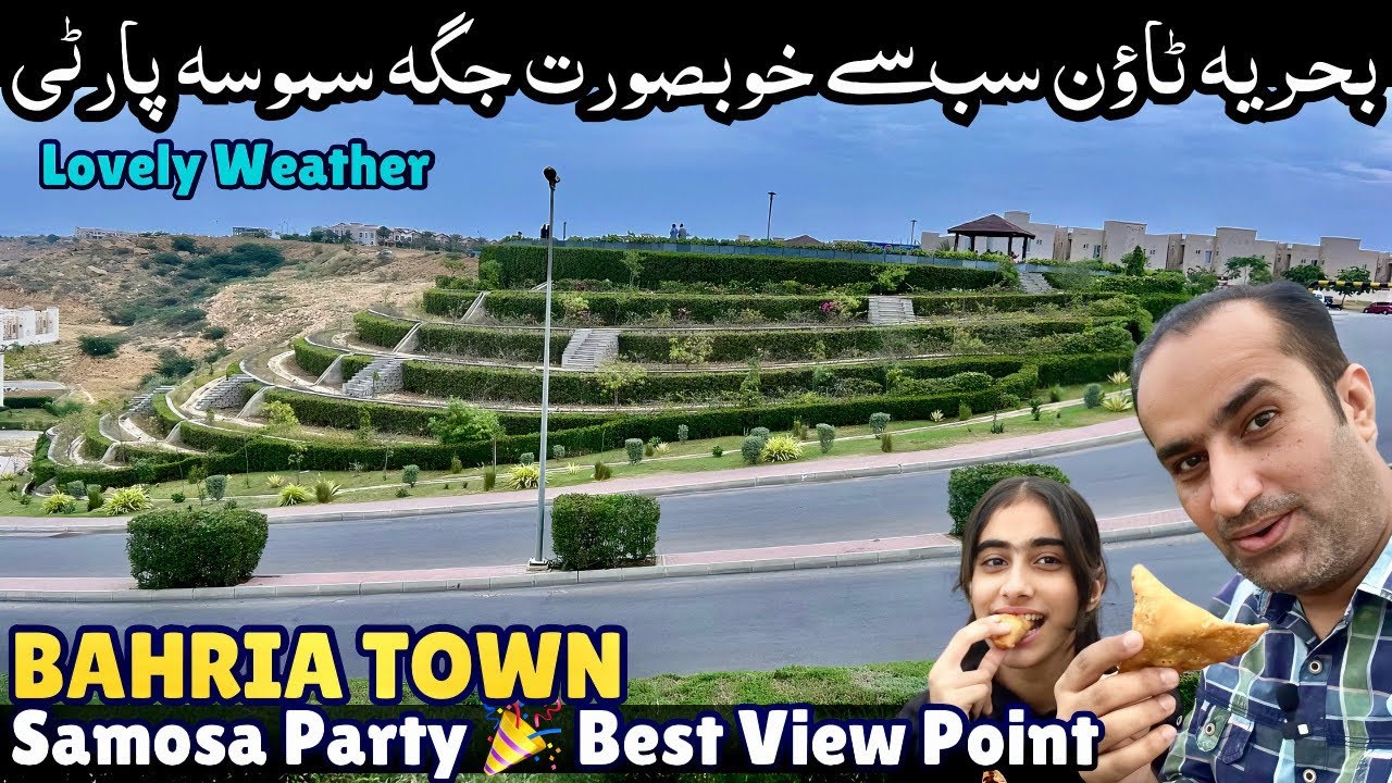 Samosa Party 🎉 At Best Murree View Point of Bahria Town Karachi